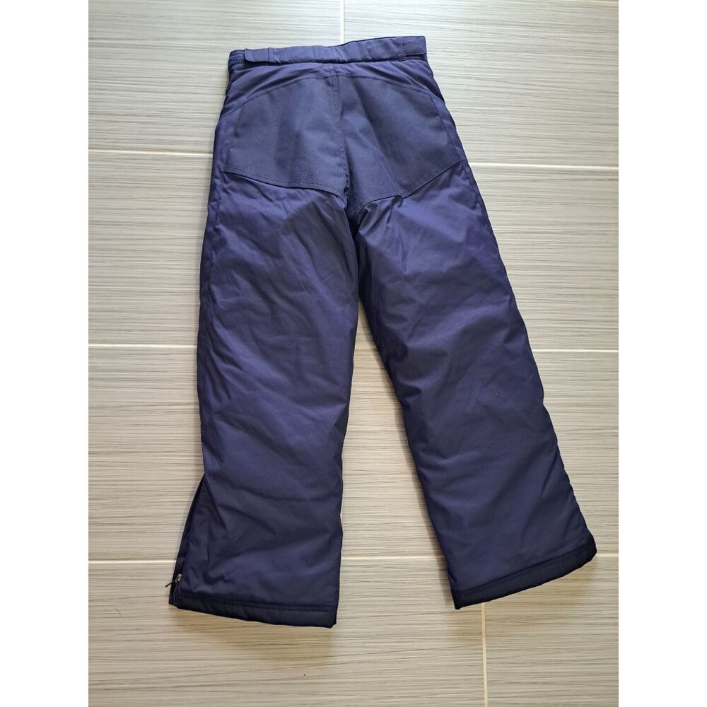 L.L. Bean Boys Size 8 Navy Blue Insulated Ski Snow Pants Polyester Nylon - Picture 5 of 10
